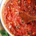 Homemade MMarinara Sauce from Scratcharinara from Scratch--So much tastier and healthier than jarred sauce!