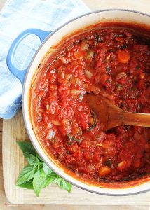 Homemade Marinara from Scratch