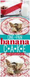 Easy Banana Cake Recipe with Orange Buttercream Frosting