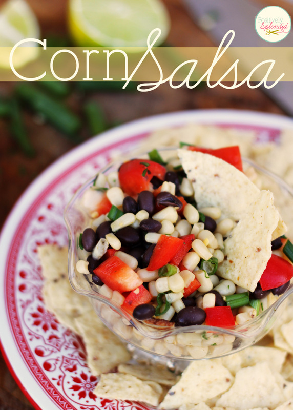 Corn Salsa Recipe - Cool, tangy, and perfect as a dip, or served with salads or as a relish with meat dishes!
