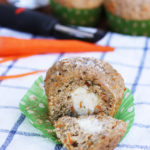 Cream-filled carrot cake muffin recipe