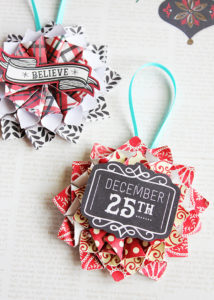 How to Make Rolled Paper Christmas Ornaments
