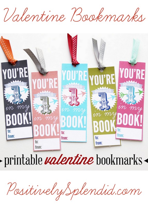 printable valentine bookmarks