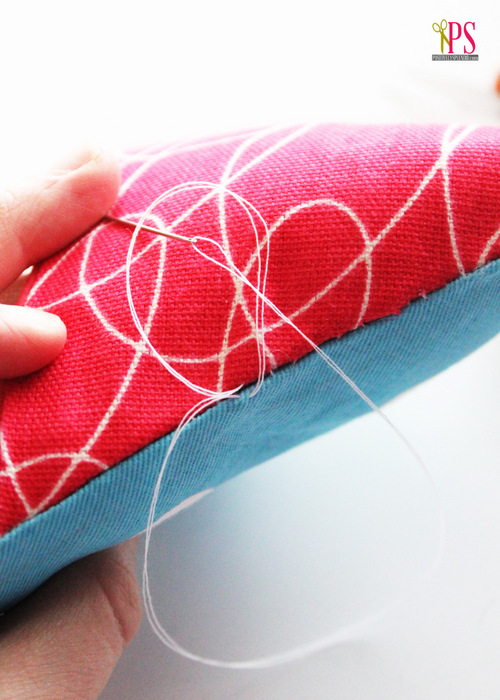 How to Sew Openings Closed by Hand with a Ladder Stitch