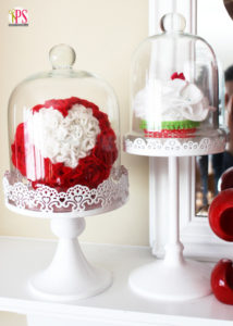 Felt Heart Kissing Ball Craft