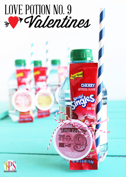 Kool-Aid Valentine Printables @michellepaigeblogs.com