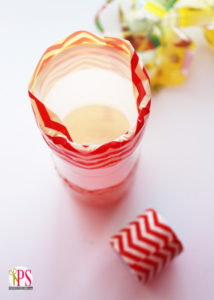 Upcycled Plastic Container and Duct Tape Vase Craft :: PositivelySplendid.com