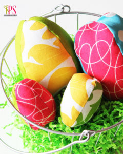 Fabric Easter Egg Softie Pattern and Tutorial :: PositivelySplendid.com