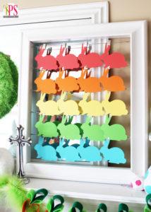 Easter Mantel Decorations :: PositivelySplendid.com