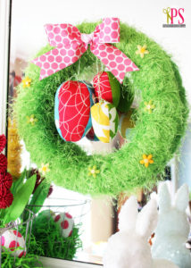 Easter Mantel Decorations :: PositivelySplendid.com