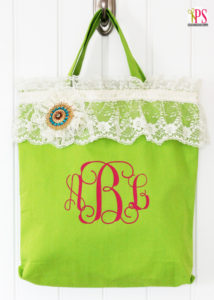Lace Tote by Positively Splendid for Tatertots and Jello