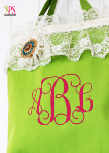 Lace Tote by Positively Splendid for Tatertots and Jello