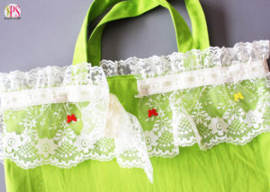 Lace Tote by Positively Splendid for Tatertots and Jello