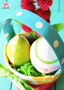 Fabric Easter Basket Pattern :: PositivelySplendid.com