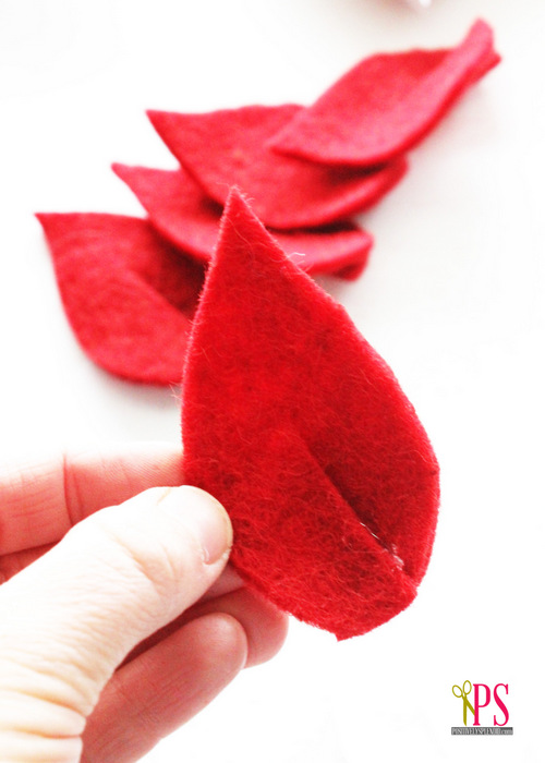 DIY Felt Flowers - Positively Splendid {Crafts, Sewing, Recipes