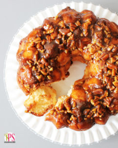 Caramel-Pecan Monkey Bread from Scratch :: PositivelySplendid.com