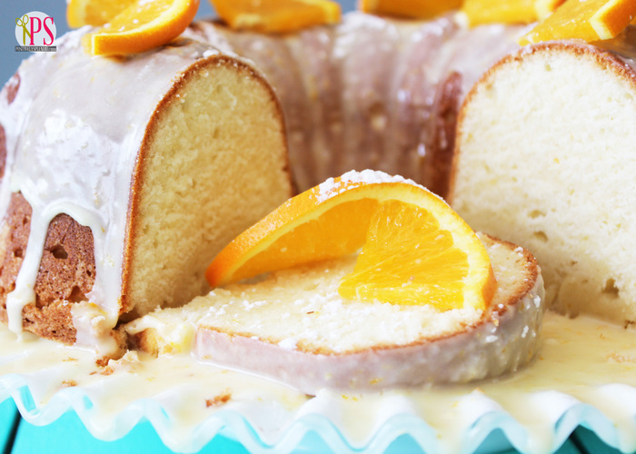 Orange Dreamsicle Pound Cake Recipe :: PositivelySplendid.com