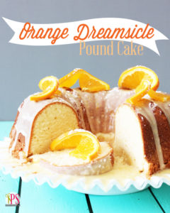 Orange Dreamsicle Pound Cake