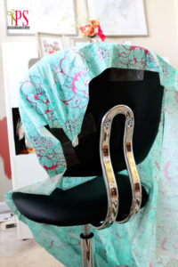 Office Chair Slipcover Tutorial :: PositivelySplendid.com