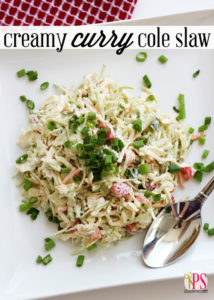 Creamy Curry Cole Slaw