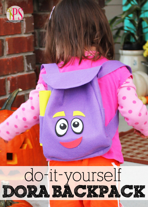 DIY Dora the Explorer Backpack Pattern :: PositivelySplendid.com