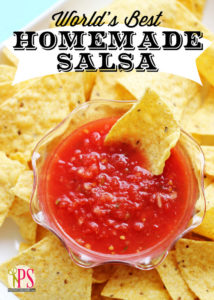 World’s Best Homemade Salsa