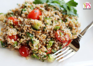 Summer Tabbouleh Salad :: PositivelySplendid.com