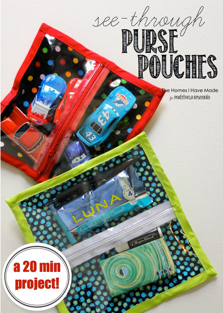 See-Through Zipper Pouch Sewing Tutorial