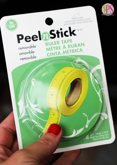 Peel N Stick Ruler Tape, Removable, Press-On