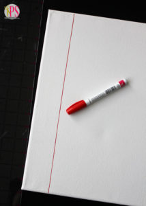 Notebook Paper Chalkboard Sign