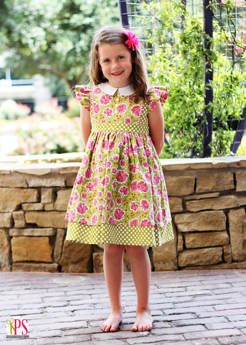 The Cottage Mama Pattern Tour – Georgia Vintage Dress - Positively ...