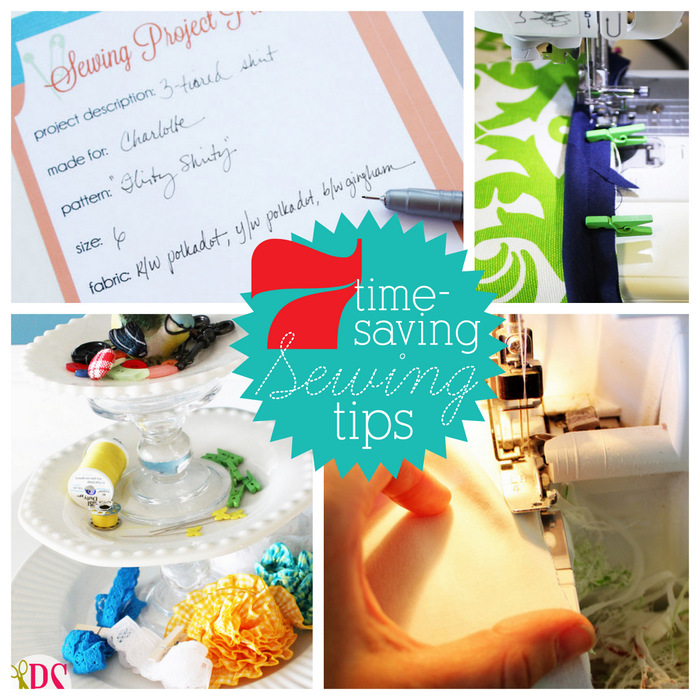 7 Time-Saving Sewing Tips :: PositivelySplendid.com