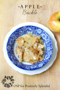 Apple Buckle Recipe by On Sutton Place at Positively Splendid
