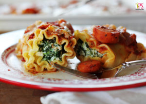 Baked Lasagna Rolls at Positively Splendid