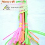 Firework Pencil Tutorial by Nellie Bellie at Positively Splendid