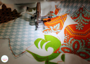 Appliqued Fall Leaf Pillow at Positively Splendid