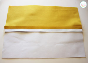 Candy Corn Tote at Positively Splendid. Perfect for trick-or-treat bags!