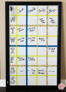 Dry-Erase Weekly Organizer at Positively Splendid