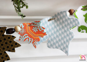 Fall Leaf Garland at Positively Splendid