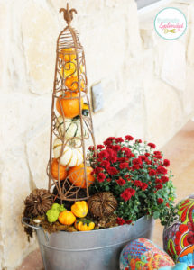Bright and Beautiful Fall Front Porch Decor at Positively Splendid