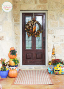 Bright and Beautiful Fall Front Porch Decor at Positively Splendid