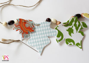 Fall Leaf Garland at Positively Splendid