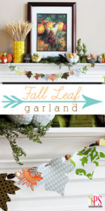 Fall Leaf Garland at Positively Splendid