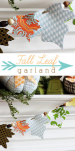Fall Leaf Garland at Positively Splendid