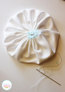 Such a clever project! Glass canister sewing organizer with removable pincushion at Positively Splendid.