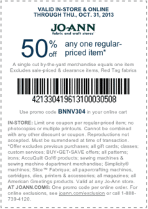 Jo-Ann Halloween Coupon
