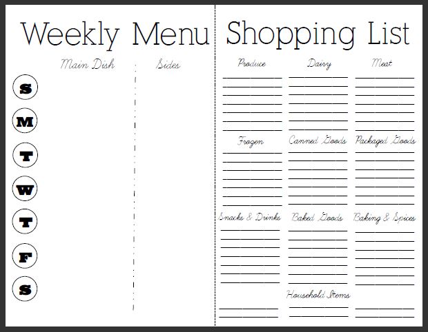 Essential Menu