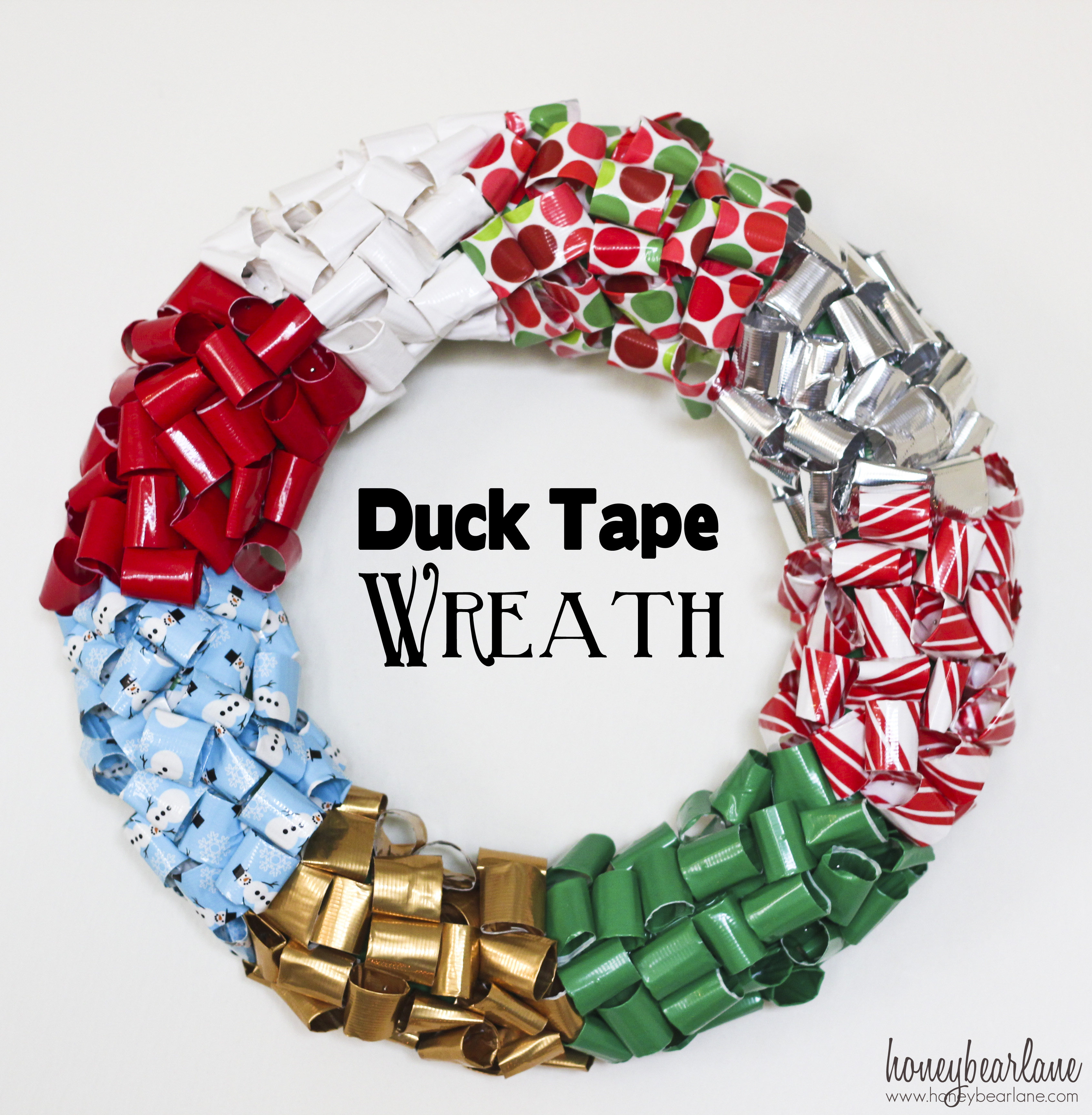 Duck Tape Wreath