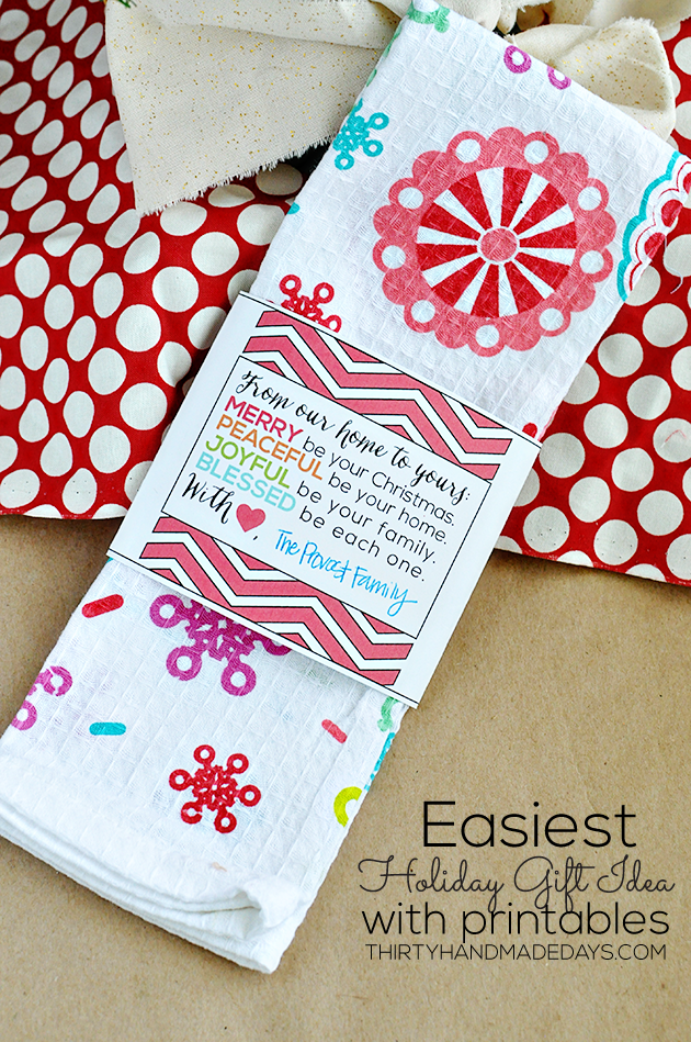 Last-Minute Christmas Neighbor Gift & Free Printable