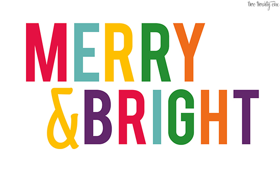 Merry and Bright Computer Wallpaper